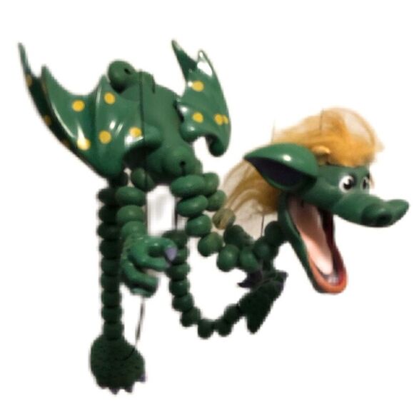 Dunstan the Dragon marionette puppet - Picture 4 of 12